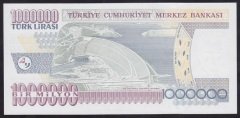 7.EMİSYON 3.TERTİP 1 000 000 LİRA R89 668111 ÇİL