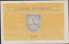 Litvanya 0.20 Talonas 1991 Çilaltı Çil Pick 30