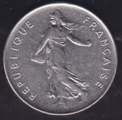 Fransa 5 Frank 1987