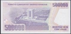 7.EMİSYON 4.TERTİP 500000 LİRA L14 535824 ÇİL