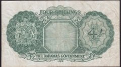 Bahama 4 Şiling 1953 Çok Temiz+ Pick13