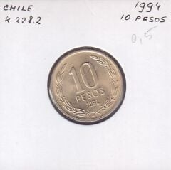 Şili 10 Pesos 1994