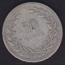 1947 Yılı 50 Kuruş Gümüş