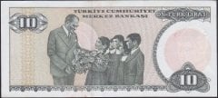 7.Emisyon 2.Tertip 10 Lira E58 669825 Çok Temiz +