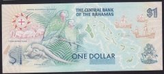 Bahama 1 Dolar 1992 Çil Pick50