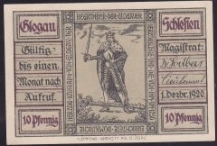 ALMANYA 10 PFENNİNG NOTGELD 1920 ÇİL