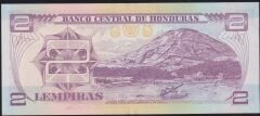 Honduras 2 Lempira 2019 Çil