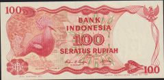 Endonezya 100 Rupiah 1984 Çilaltı Çil Pick 122
