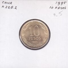 Şili 10 Pesos 1995