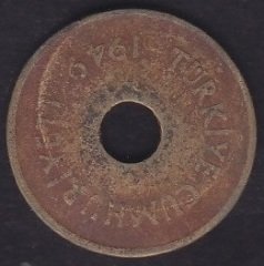 1949 YILI 2.5 KURUŞ  eski para alan yerler