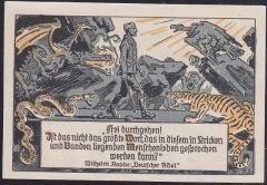 ALMANYA 10 PFENNİNG NOTGELD 1921 ÇİL
