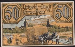 Almanya 50 Pfennig Notgeld 1921 Çil