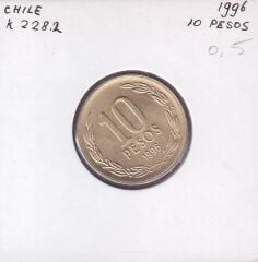 Şili 10 Pesos 1996