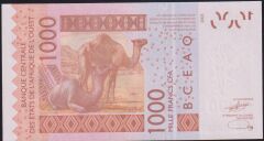 Batı Afrika 1000 Frank 2023 Çil Senegal Pick 715K ( 777 )