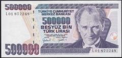 7.EMİSYON 4.TERTİP 500000 LİRA L01 872248 ÇİLALTI