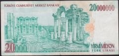 7.Emisyon 20 000 000 Lira C02 865930 Çok Temiz+
