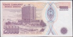 7.Emisyon 2.Tertip 20000 Lira G01 861811 Çok Temiz+