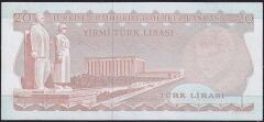 6.Emisyon 3.Tertip 20 Lira E89 146313 Çilaltı Çil