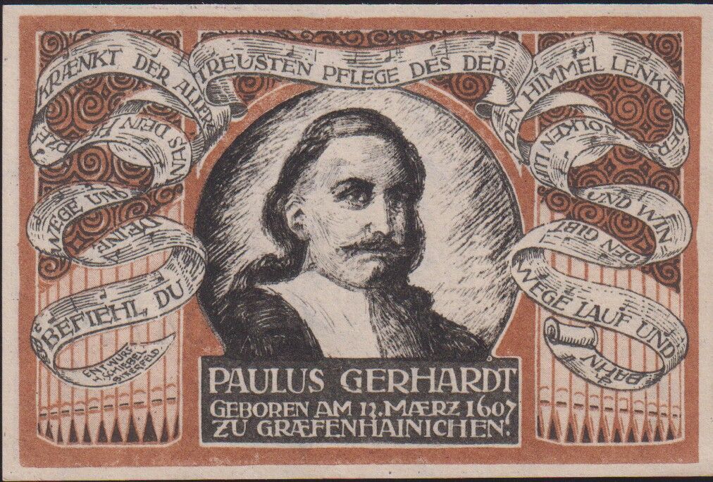 Almanya 50 Pfennig Notgeld 1921 Çil