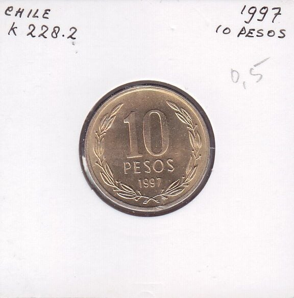 Şili 10 Pesos 1997