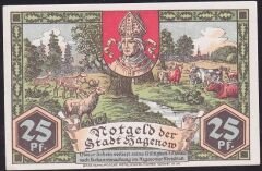 Almanya 25 Pfennig Notgeld 1921 Çilaltı Çil