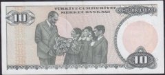 7.Emisyon 2.Tertip 10 Lira E51 850055 Çok Çok Temiz