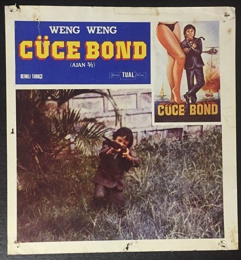 YABANCI - CÜCE BOND - WENG WENG - LOBİ KARTI 3 eski para satan dükkanlar