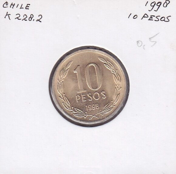 Şili 10 Pesos 1998