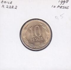 Şili 10 Pesos 1998
