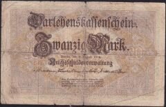 Almanya 20 Mark 1914 Temiz
