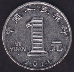 Çin 1 Yuan 2011