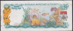 BAHAMA 1 DOLAR 1968 ÇOK ÇOK TEMİZ