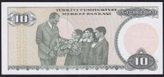 7.Emisyon 2.Tertip 10 Lira E51 416035 Çil