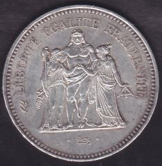 Fransa 50 Frank 1978 Gümüş ( 30 Gram )