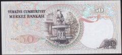 6.Emisyon 2.Tertip 50 Lira J26 110764 Çilaltı Çil
