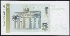 Almanya 5 Mark 1991 Çil ( R296a )