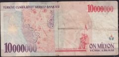 7.Emisyon 10 000 000 Lira B03 340847 Temiz