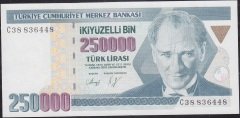7.Emisyon 1.Tertip 250000 C38 836448 Çilaltı