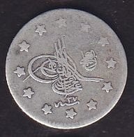 1293/27 Abdülhamid 1 Kuruş Gümüş