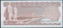 6.Emisyon 2.Tertip 20 Lira E69 104259 Ççt Çilaltı