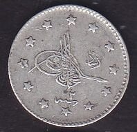 1327/2 Reşat 1 Kuruş Gümüş