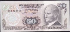 6.Emisyon 2.Tertip 50 Lira J23 250926 Çilaltı Çil