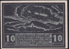 ALMANYA 10 PFENNİNG 1921 ÇİLALTI ÇİL