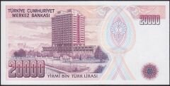7.Emisyon 1.Tertip 20000 Lira E89 448900 Çil