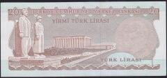 6.Emisyon 2.Tertip 20 Lira E54 082398 Çilaltı