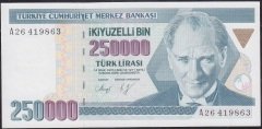 7.Emisyon 1.Tertip 250000 A26 419863 Çilaltı Çil