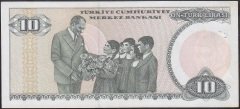7.Emisyon 2.Tertip 10 Lira E36 180854 Çilaltı Çil