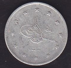 1327/1 Reşat 2 Kuruş Gümüş