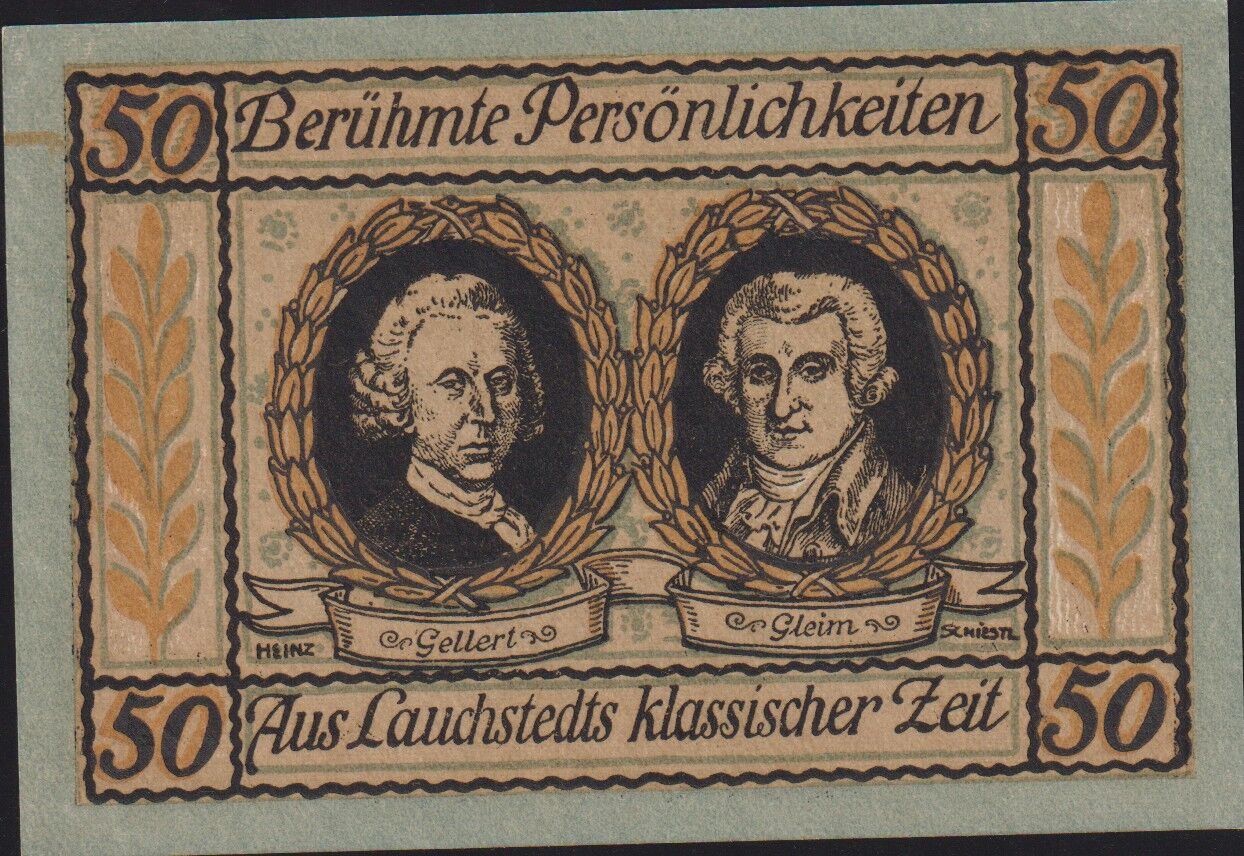 Almanya 50 Pfennig Notgeld 1921 Çil