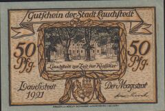 Almanya 50 Pfennig Notgeld 1921 Çil